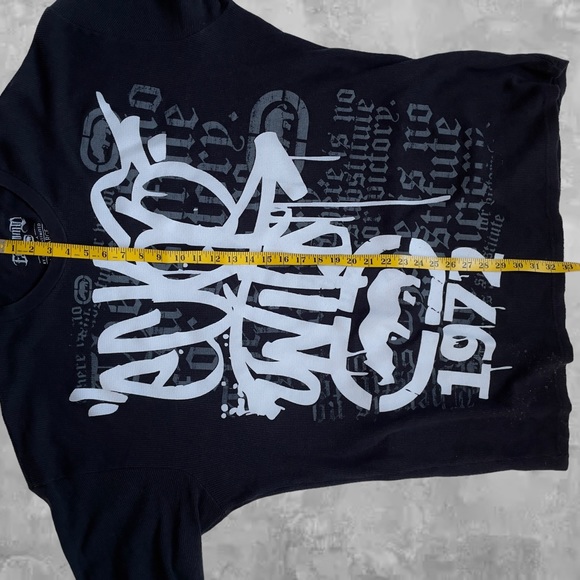 Ecko Unltd. Graffiti Long Sleeve Thermal Shirt - Picture 9 of 10